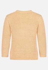 Strickpullover mit 3/4 Arm / Rückseite