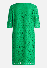 Spitzenkleid mit V-Ausschnitt / Rückseite