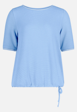 Casual-Shirt mit Tunnelzug / Vorderseite
