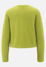 Casual-Strickjacke mit Knopfleiste / Rückseite