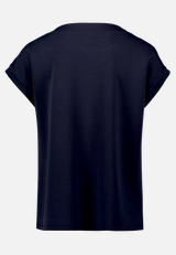 Sweatshirt mit Seitenschlitzen / Rückseite