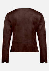 Taillierter  Blazer mit Reißverschluss  / Rückseite