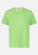 Basic Shirt mit Struktur / Vorderseite