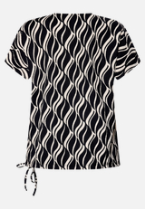 Printshirt mit Tunnelzug / Rückseite
