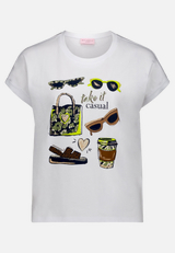 Casual-Shirt mit Aufdruck / Vorderseite
