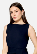 Eleganter Jumpsuit mit Eingrifftaschen / Detailbild