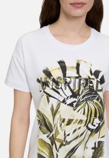 Basic Shirt mit Aufdruck / Detailbild