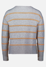 Strickpullover mit Pailletten / Rückseite