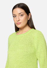Strickpullover mit 3/4 Arm / Detailbild