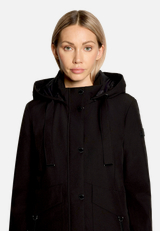 Outdoorjacke mit abnehmbarer Kapuze / Detailbild