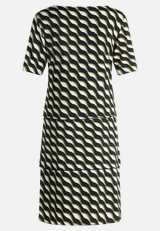 Stufenkleid kurzarm / Rückseite
