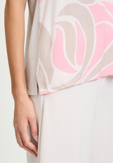 Casual-Shirt mit Ringel / Detailbild