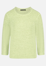 Strickpullover mit 3/4 Arm / Vorderseite