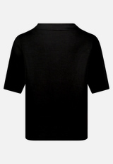 Sweatshirt mit Stehkragen / Rückseite