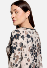 Casual-Shirt mit Gummizug / Detailbild