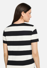 Ringelshirt mit Tunnelzug / Detailbild