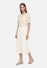 Midikleid 2er Set / Modellfoto Vorderseite (Outfit)