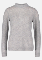 Kaschmir-Pullover mit Stehkragen / Vorderseite