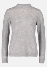 Kaschmir-Pullover mit Stehkragen / Vorderseite
