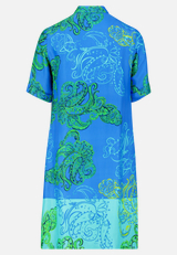Hemdblusenkleid mit Knopfleiste / Rückseite