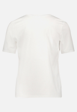 Basic Shirt mit Placement / Rückseite
