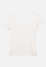 Strukturshirt mit U-Boot-Ausschnitt / Rückseite