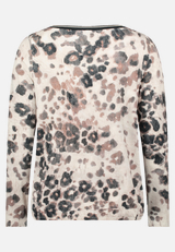 Casual-Shirt mit Gummizug / Rückseite