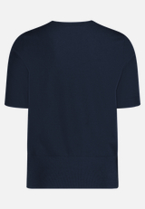 Basic-Pullover kurzarm / Rückseite