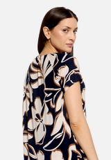 Print-T-Shirt mit Glitzer / Detailbild