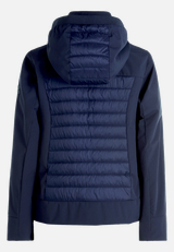 Outdoorjacke mit abnehmbarer Kapuze / Rückseite