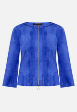 Blazer-Jacke mit Reißverschluss / Vorderseite