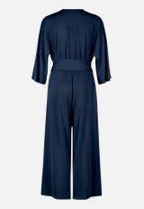 Jumpsuit mit Eingrifftaschen / Rückseite