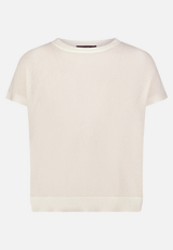 Lochstrick-Pullover ohne Arm / Vorderseite