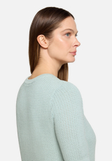Strickpullover mit Struktur / Detailbild