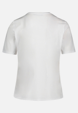 Basic Shirt mit Aufdruck / Rückseite