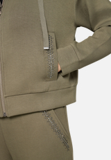 Shirtjacke mit Rippenstruktur / Detailbild