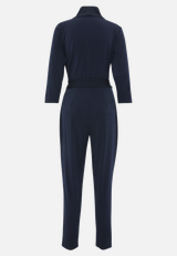 Jumpsuit mit Eingrifftaschen / Rückseite