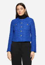 Blazer-Jacke langarm / Modellfoto Vorderseite