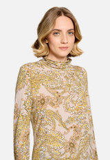 Rollkragenshirt mit Paisley-Muster / Detailbild