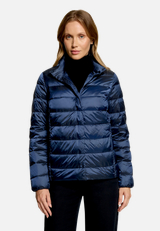 Daunenjacke   mit Stehkragen / Modellfoto Vorderseite
