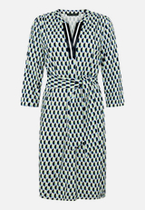 Blusenkleid mit Gürtel / Vorderseite