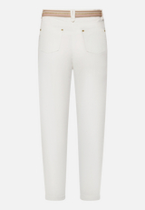 Casual-Hose mit Gürtel / Rückseite