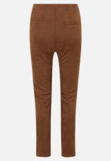 Kunstlederhose  aus Velour Style Selina Fashion  / Rückseite