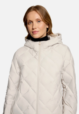 Leichte Steppjacke  mit Kapuze  / Detailbild