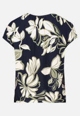 Printshirt mit Gummizug / Rückseite