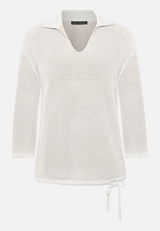 Strickpullover mit Kragen / Vorderseite