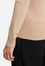 Rollkragenpullover langarm / Detailbild