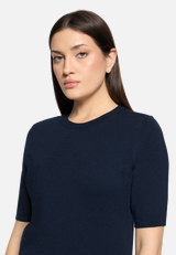 Basic-Pullover kurzarm / Detailbild