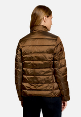 Daunenjacke   mit Stehkragen / Modellfoto Rückseite