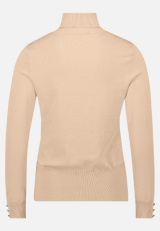Rollkragenpullover langarm / Rückseite
